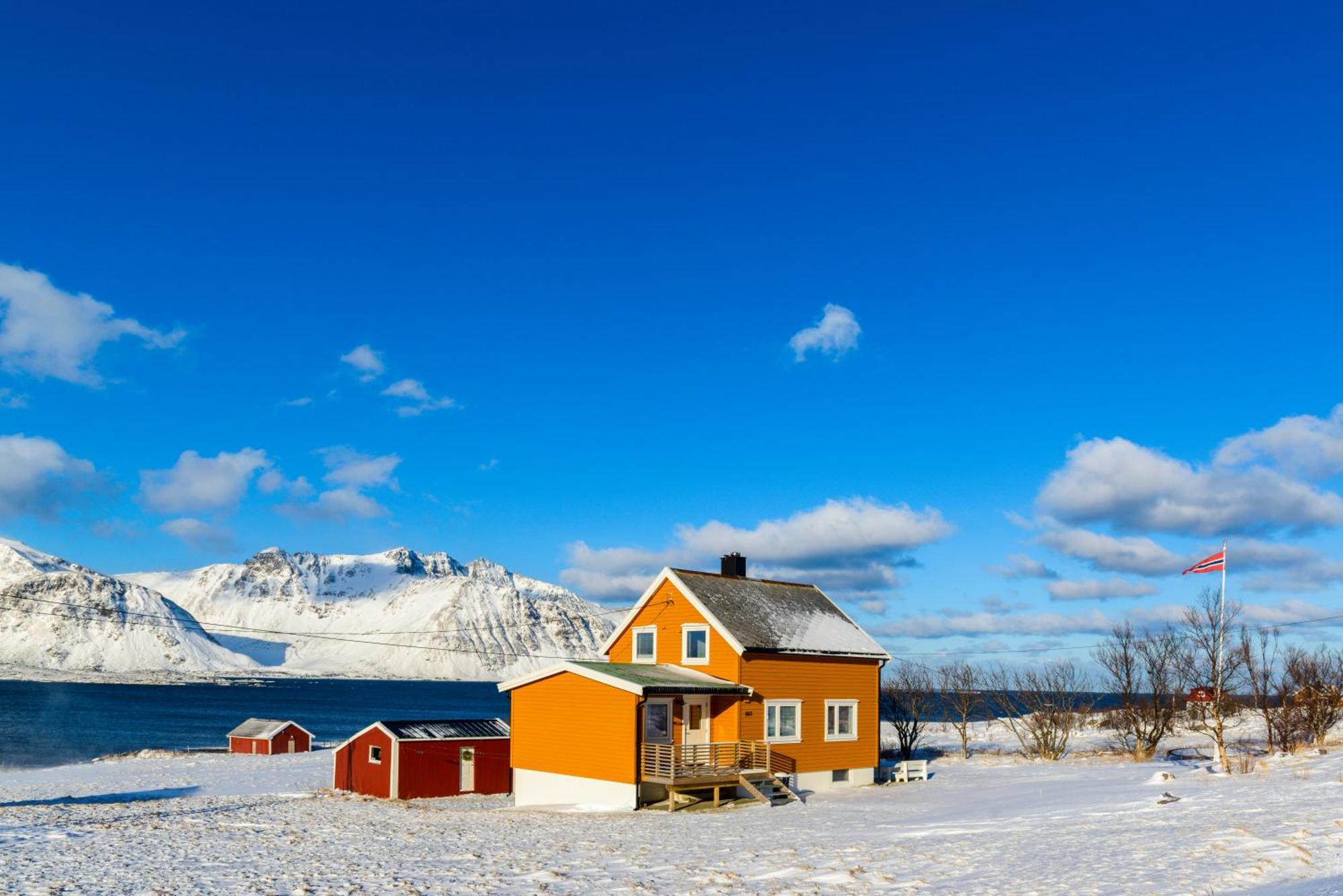Lillevik Lofoten Gimsoy Buitenkant foto