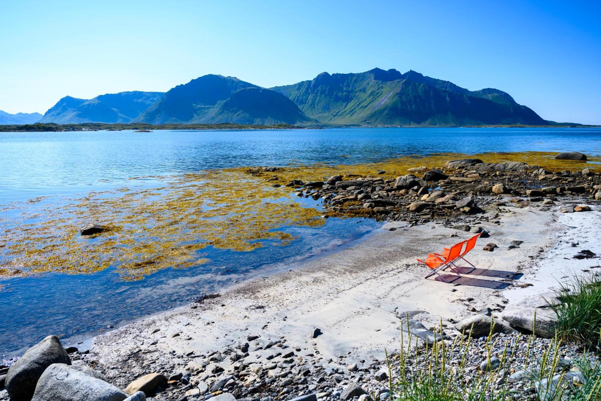 Lillevik Lofoten Gimsoy Buitenkant foto