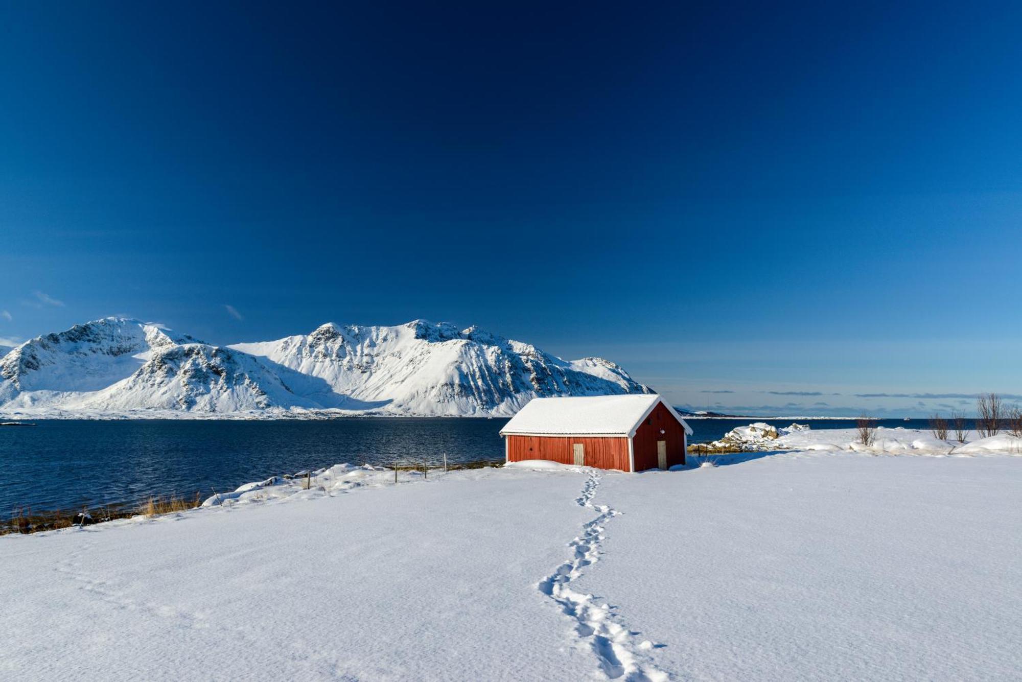 Lillevik Lofoten Gimsoy Buitenkant foto