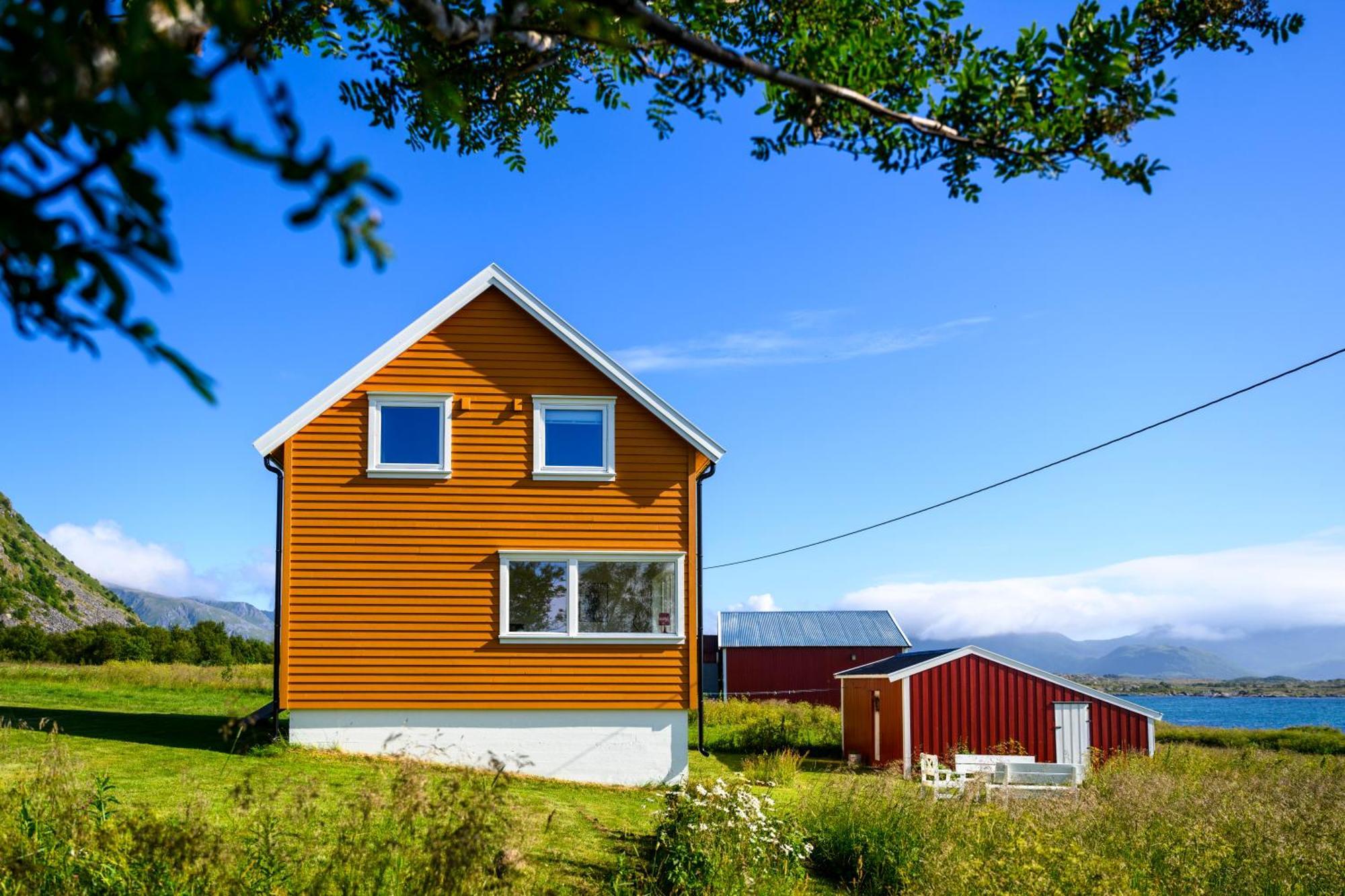 Lillevik Lofoten Gimsoy Buitenkant foto