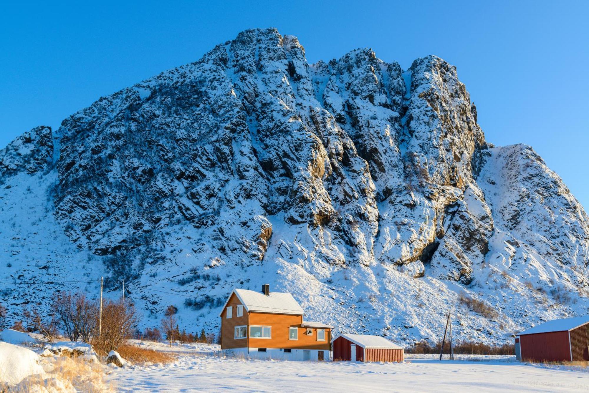 Lillevik Lofoten Gimsoy Buitenkant foto
