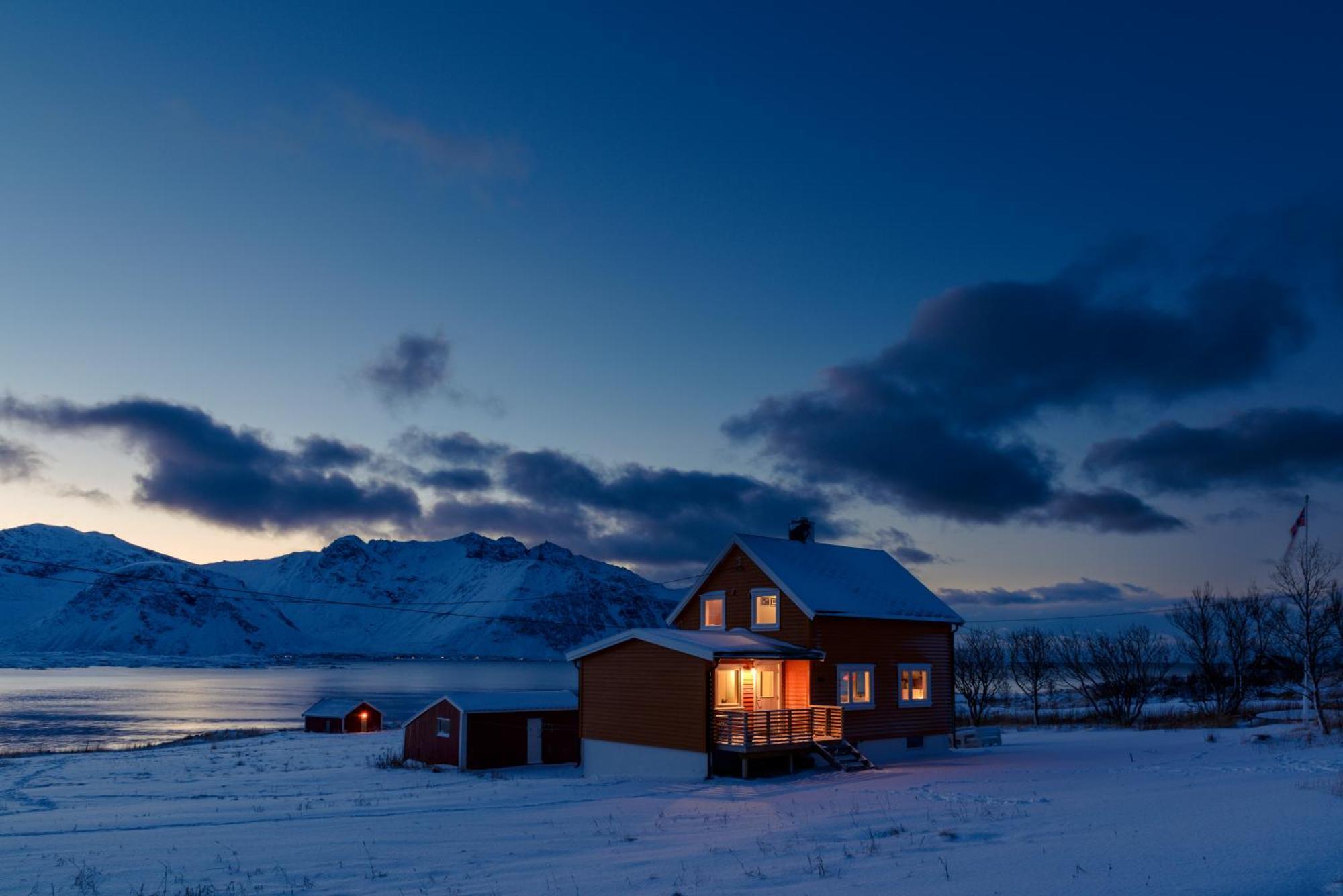 Lillevik Lofoten Gimsoy Buitenkant foto