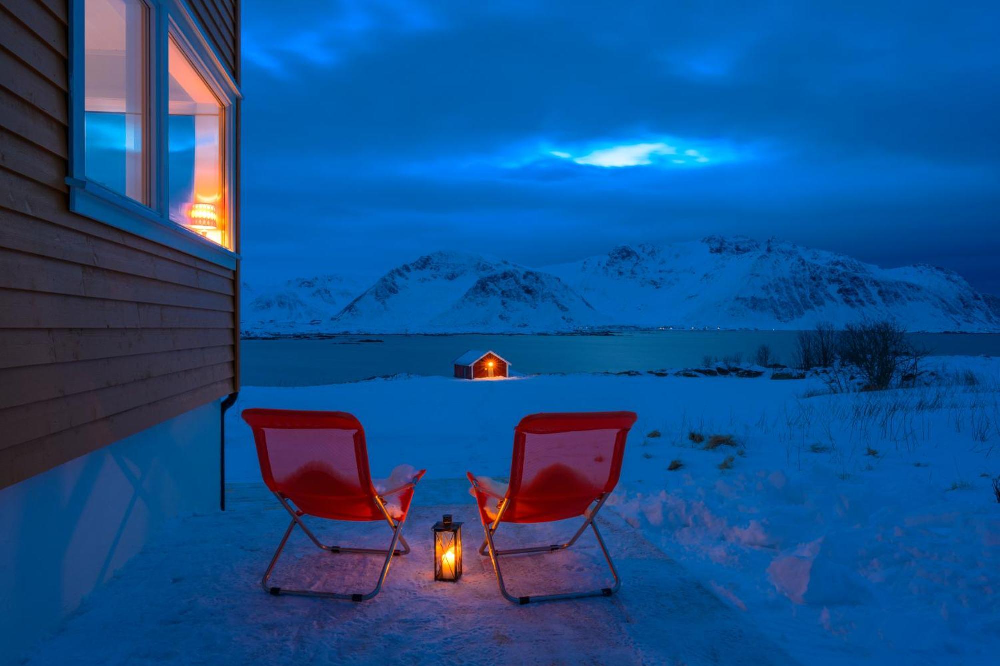 Lillevik Lofoten Gimsoy Buitenkant foto