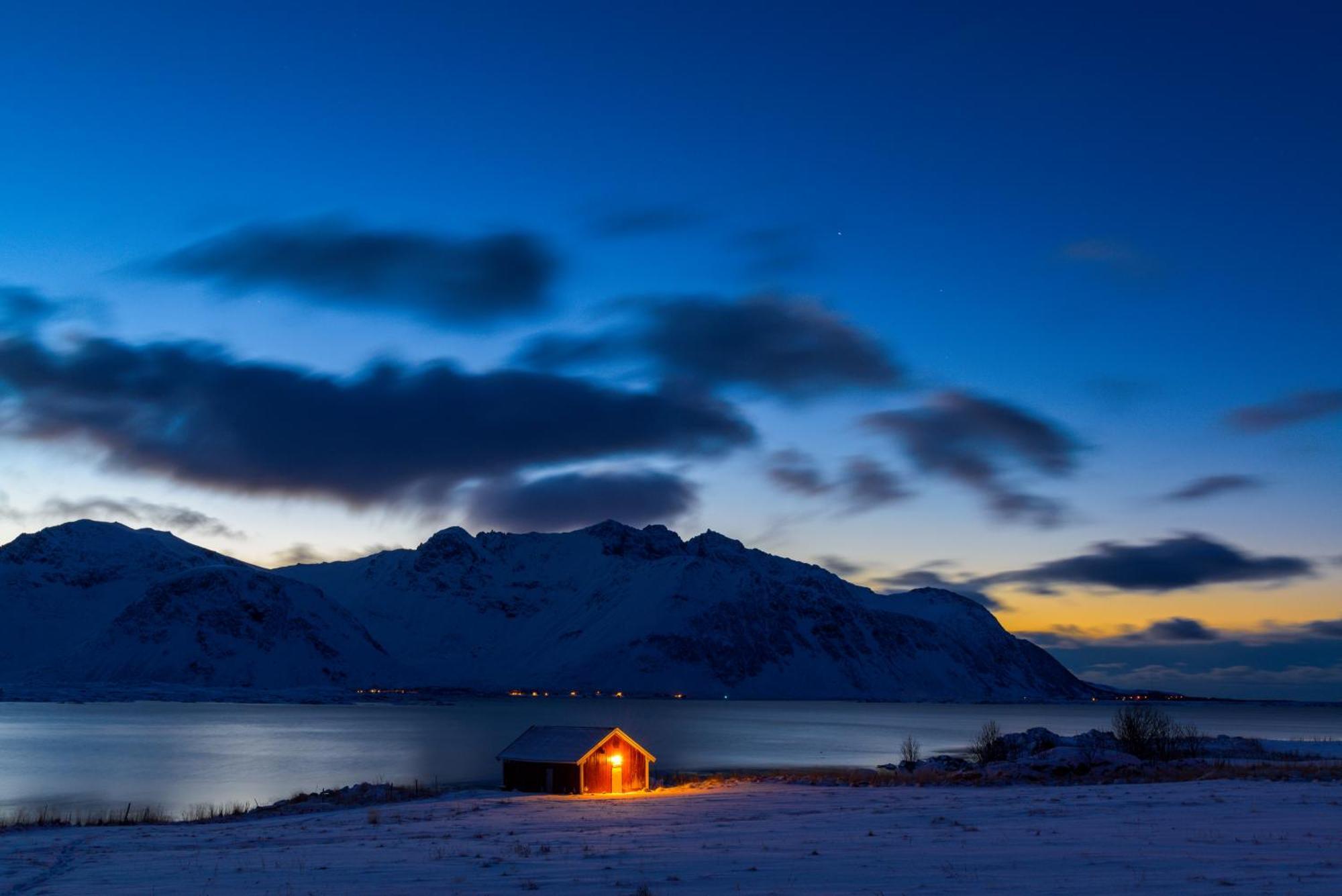 Lillevik Lofoten Gimsoy Buitenkant foto