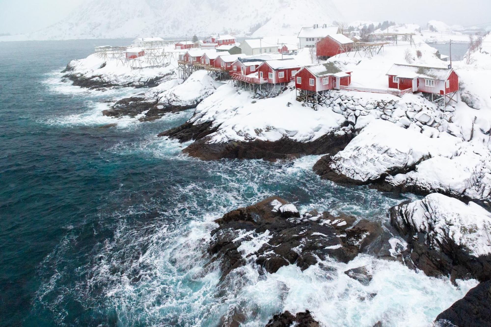 Lillevik Lofoten Gimsoy Buitenkant foto